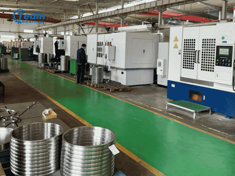 Bearing factory workshop