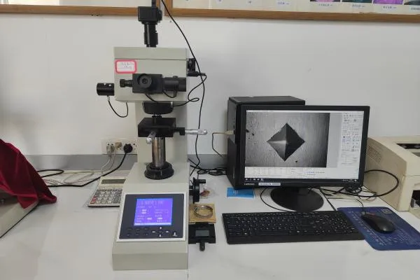 Bearing heat treatment hardness and microstructure inspection